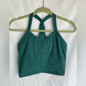 Born Primitive Teal Green Racerback Sports Bra